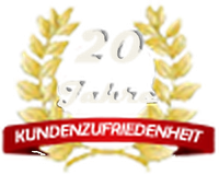 20 Jahre Kundenzufriedenheit